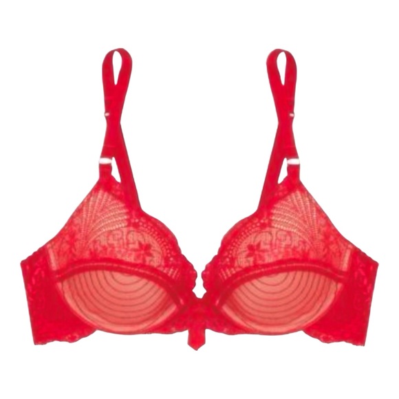 Elle Macpherson Desert Heat Red Molded Bra, 34D, NWOT - Picture 2 of 6